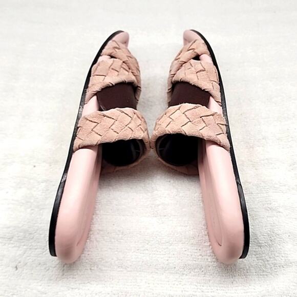 RAG & BONE LEWIS LEATHER WOVEN SUEDE SANDALS LADIES SIZE 37.5 NWOB - Picture 10 of 16